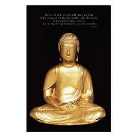 仏陀の仏像ポスター